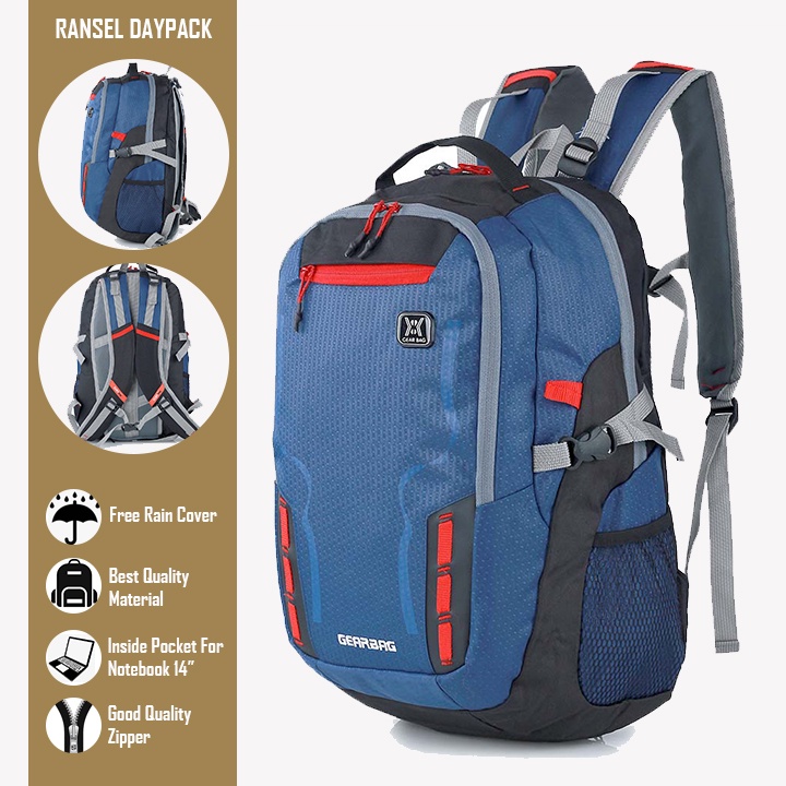 Justrue Daypack 30 Liter Ransel Backpack Pria Dewasa Biru 717