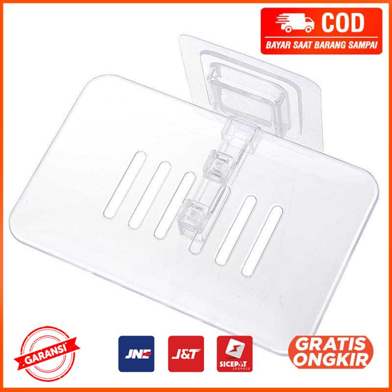 Rak Tempat Sabun Kamar Mandi Serbaguna Soap Drain Holder Q-J742