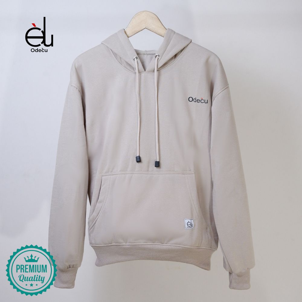 ODECU PREMIUM HOODIE EARTH TONE SWEATER OVERSIZE WANITA PRIA