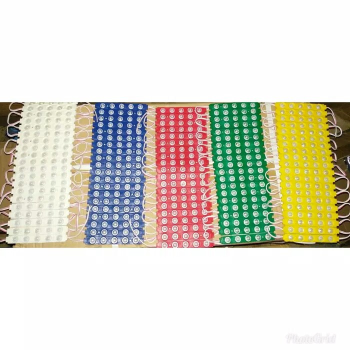 Lampu LED Modul Strip 5 Mata 12 volt led 12 volt 5 mata