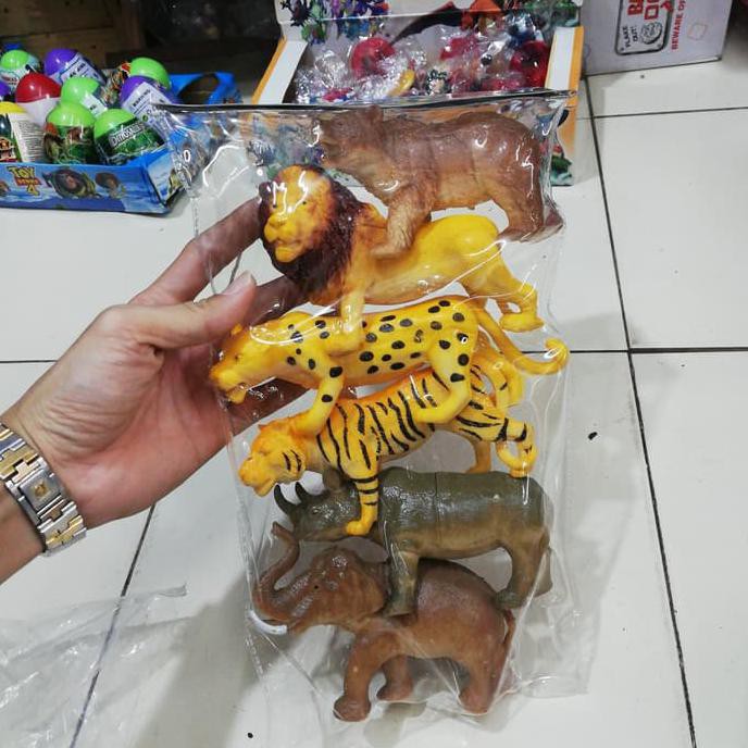 

14.84Ftgrdujh- Binatang Hutan Pesanan - Hewan Mainan Set Hewan Liar -Toko-Boneka.