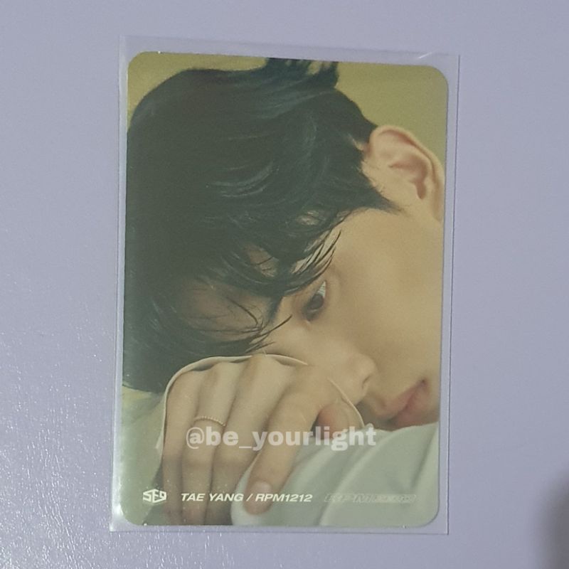 PC PHOTOCARD YOO TAEYANG SF9 RPM