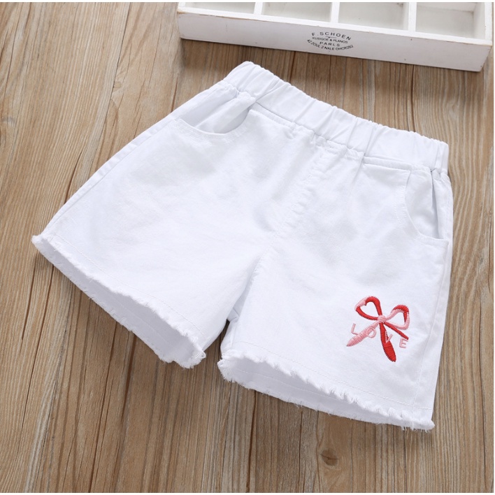 babyfit [3-8thn] TIEED celana jeans pendek hotpants anak perempuan impor jx-0112r