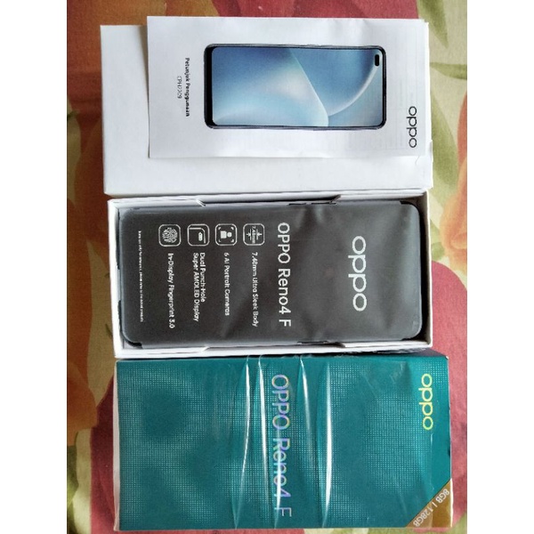 Oppo Reno 4 F.     cond 98%likenew    kelengkapan fullset no minus