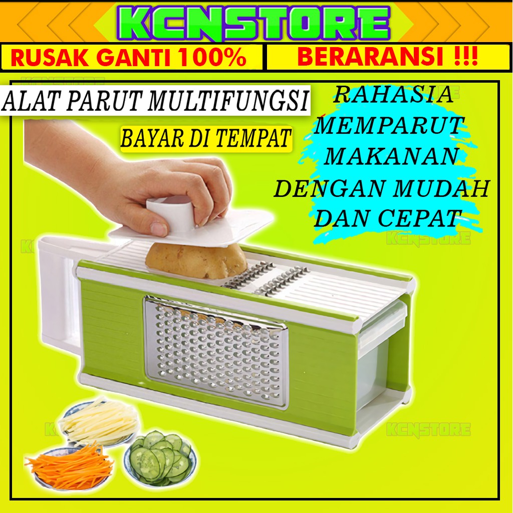 PARUTAN SERBAGUNA MULTIFUNGSI SAYUR KENTANG BUAH WORTEL SINGKONG KEJU ALAT PERLENGKAPAN DAPUR