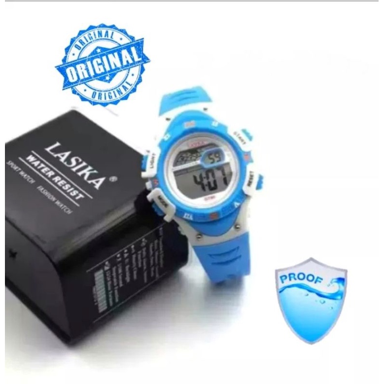 JAM TANGAN ANAK TK/SD MURAH LASIKA ORIGINAL FREE BOX BISA BUAT RENANG_JAM TANGAN ANAK TERLARIS COD