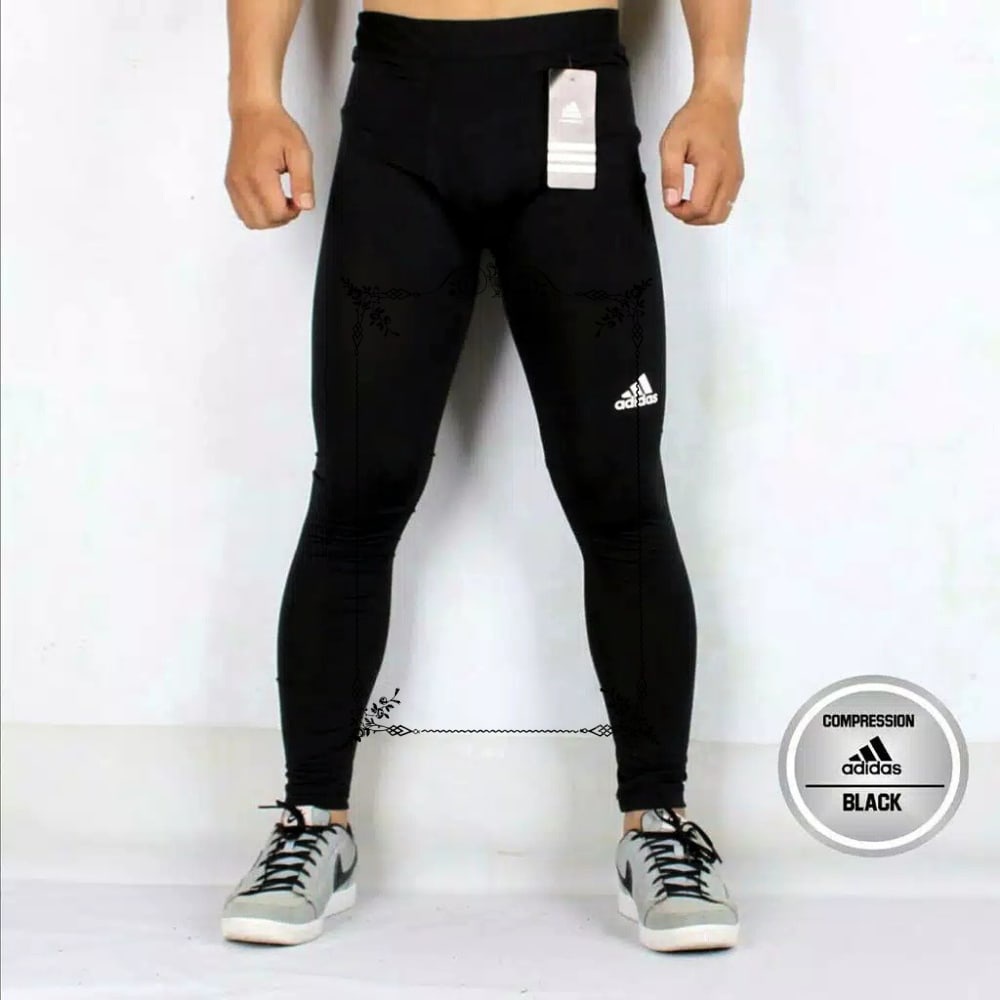 Terlaris Celana Legging Panjang Manset Baselayer Leging Sport Pria Wanita Elegan