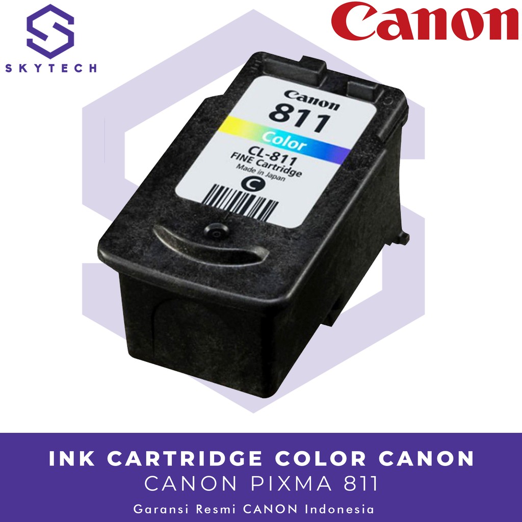 TINTA PRINTER CANON 811 CATRIDGE COLOUR ORIGINAL