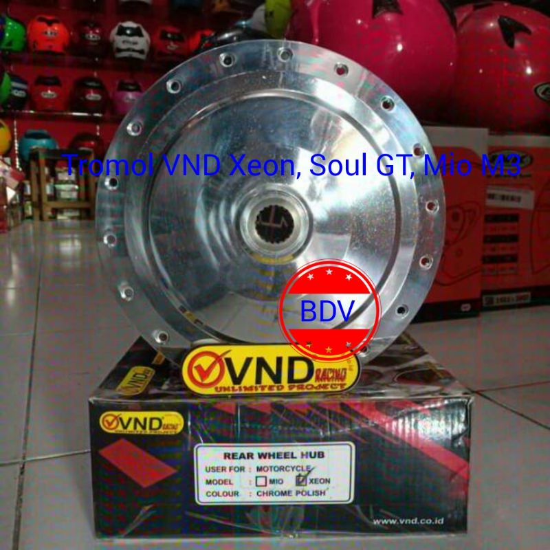 Tromol VND Belakang Xeon, Xeon GT, GT125, Soul GT Bluecore, Mio M3