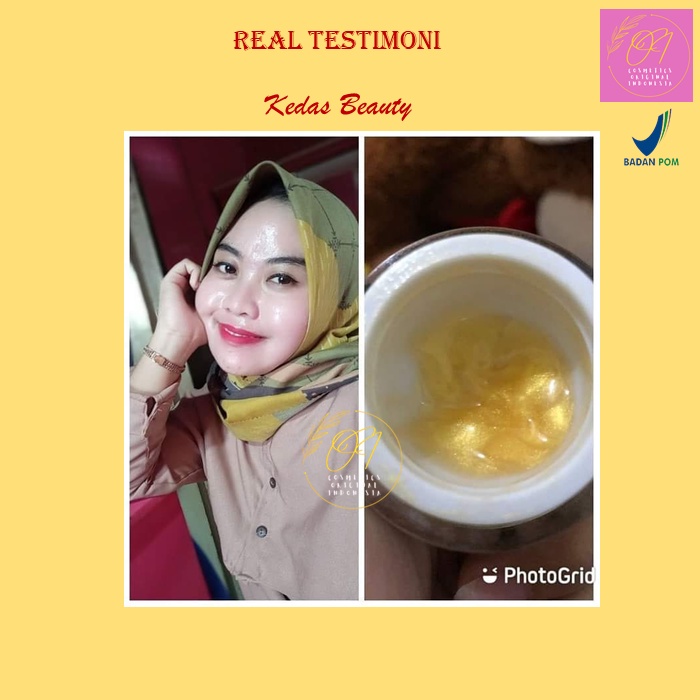 BODY SERUM KEDAS BEAUTY Pemutih Pencerah Wajah &amp; Badan BPOM Halal