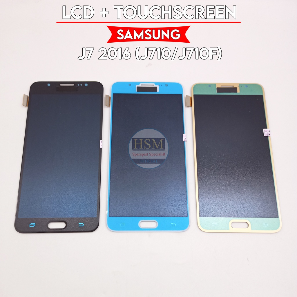 LCD SAMSUNG GALAXY J7 2016/J710/J710F FULLSET TOUCHSCREEN ORI OEM