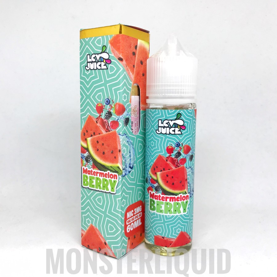 LCV JUICE WATERMELON BERRY 3MG 60ML