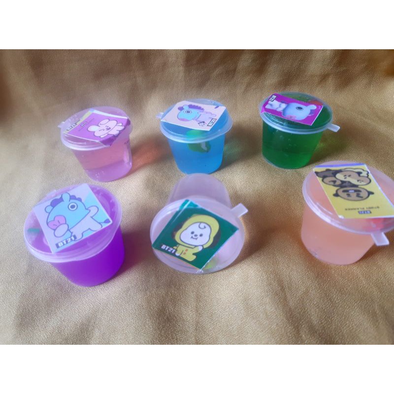 SLIME BTS SLIME MAINAN SLIME WARNA