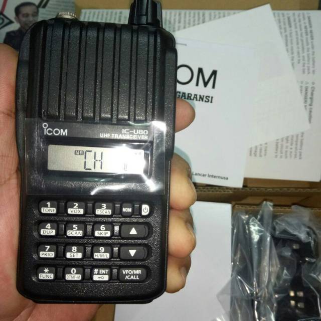 JUAL HT ICOM IC-V80 VHF NEW ORIGINAL