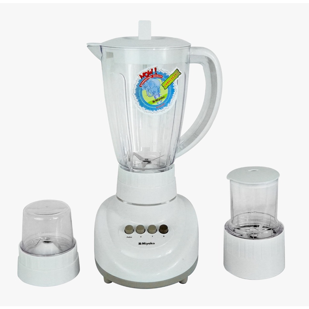 BLENDER MIYAKO PLASTIK / KACA BL 152 PF AP  / BL 152 GF 1.5L PELUMAT LEBIH AWET HALUS MURAH