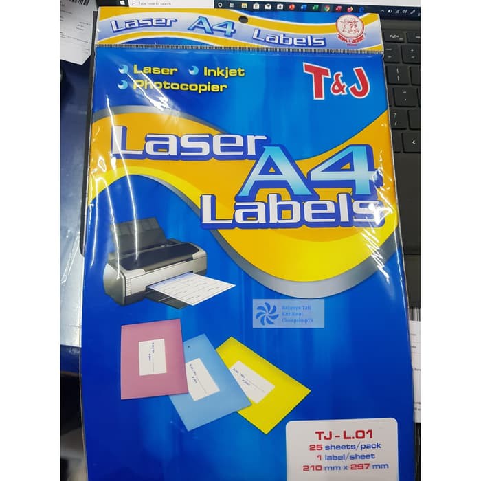 

Label A4 Tom & Jerry TJ-L.01 / Lasee A4 Labels T&J Stiker A4 Sticker RJT