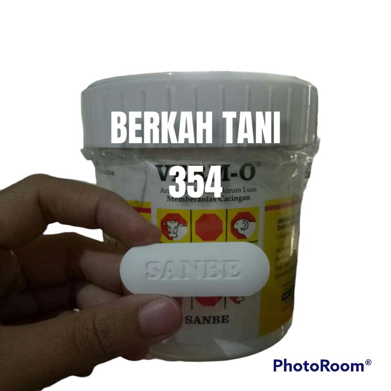 Obat cacing sapi verm o / obat cacing bolus sanbe VERM O / VERM O SANBE / obat cacing