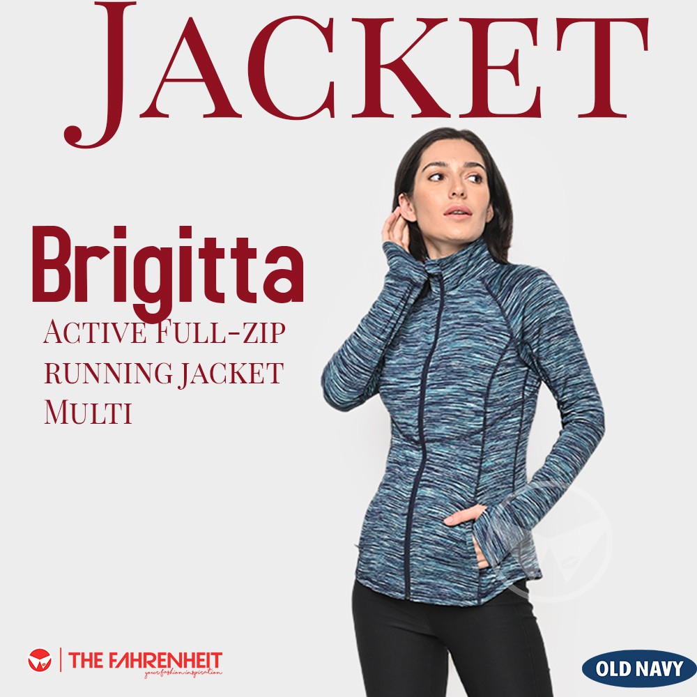 The-Fahrenheit Brigitta Old Navy Active Full-zip running jacket - Multi