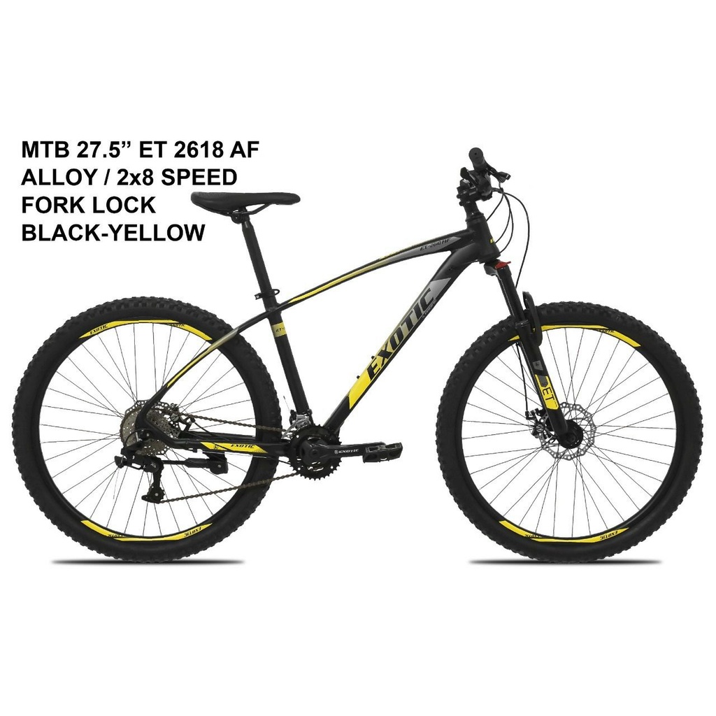 Sepeda Gunung / MTB 27.5" Exotic ET 2618 AF FL