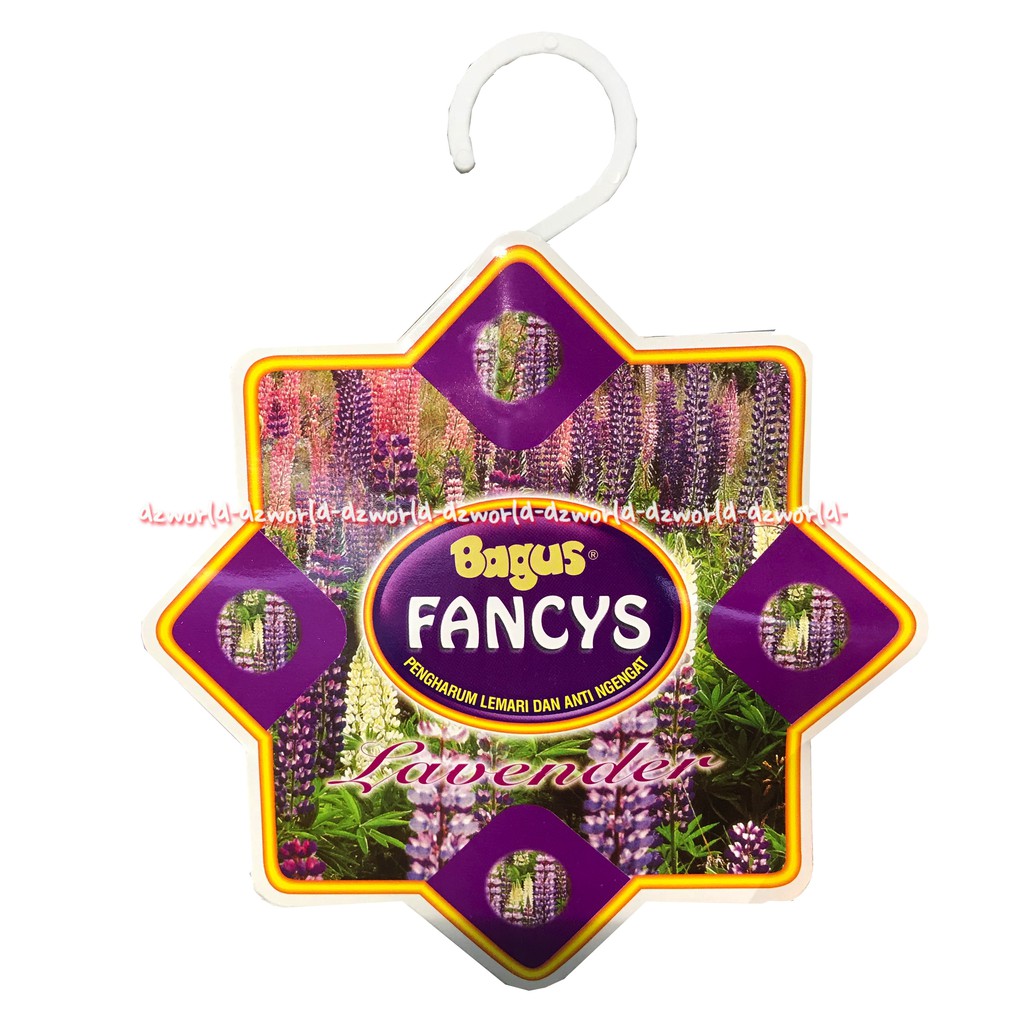 Bagus Fancy Pengharum Lemari Kamper anti ngengat Rose Lavender Jasmine 60gr