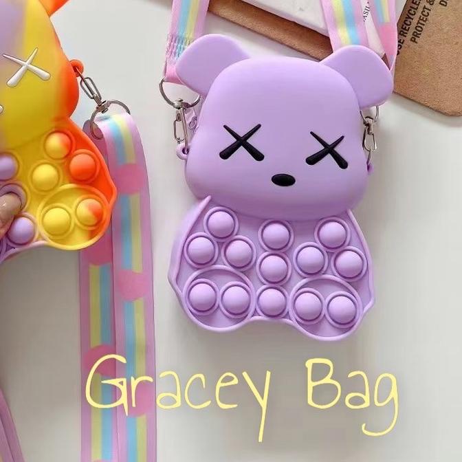 ➢ Tas Pop It / Sling Bag Pop It / Dompet Pop It Impor ➥