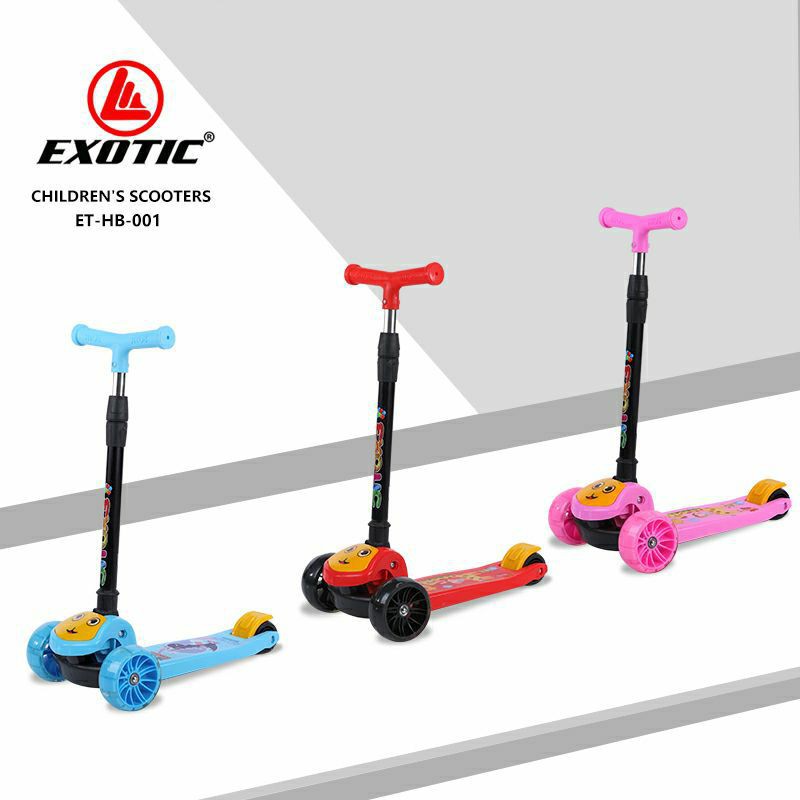 SCOOTER ANAK/SKUTER ANAK EXOTIC ET HB 001,HB 008, HB 003, HB 006, HB 203,ST 2009,ST 8147