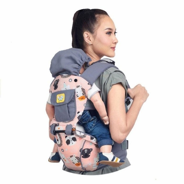 Gendongan Bayi Hipseat Gendongan dudukan Hipseat Print Zoo Series 99bo
