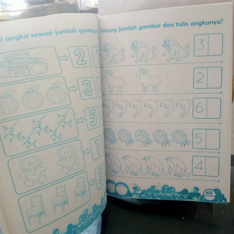 buku aku senang belajar calistung 64 halaman (21×30cm)