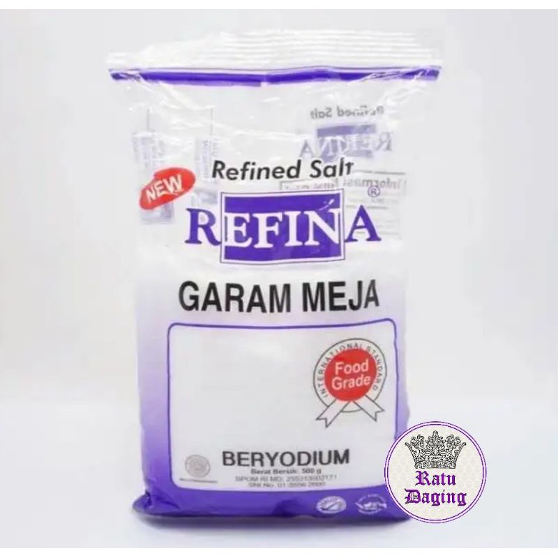 

Garam Meja Refina / Flipper 500gr