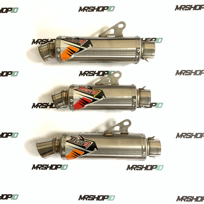 Knalpot Best3 Silincer Only Vespa Nmax Aerox Beat Vario Scoopy DLL