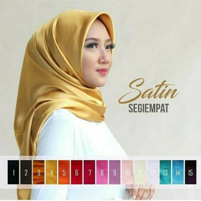 20+ Koleski Terbaru Jilbab Segi Empat Bahan Licin - For Sprint