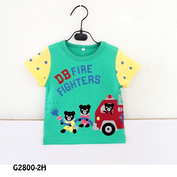 SHORT TEE GREEN FIRE FIGHTER G28002H