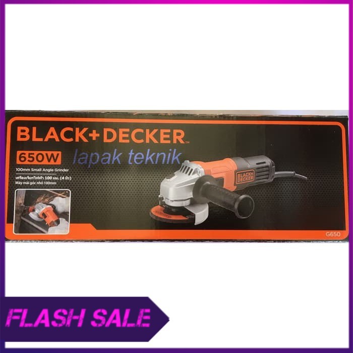 Mesin Gerinda Tangan 4  650W Black Decker G650