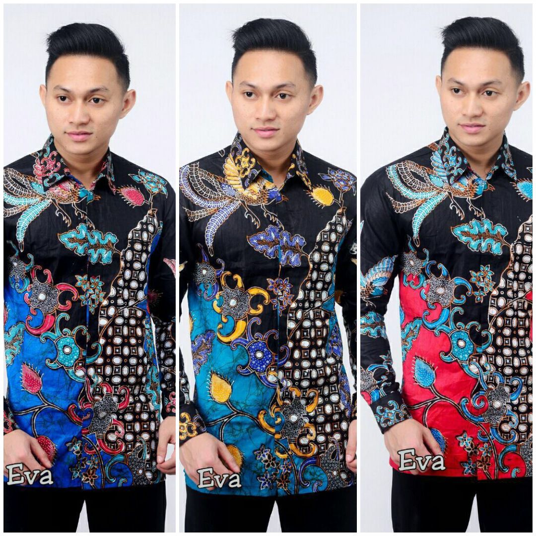 New Arrival Distro Batik Pria Sogan Hrb026 Batikaf Notoarto Batik Ipnu-ippnu Hem Pria