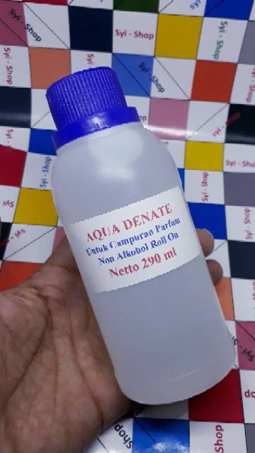 Aqua Denate - Campuran Penguat -  Pengikat Aroma Parfum 290 ml