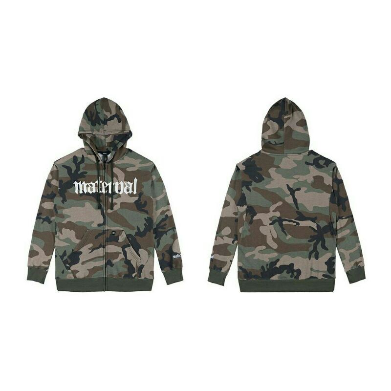 MATERNAL DISASTER-SWEATSHIRT-CAMO MAJOR