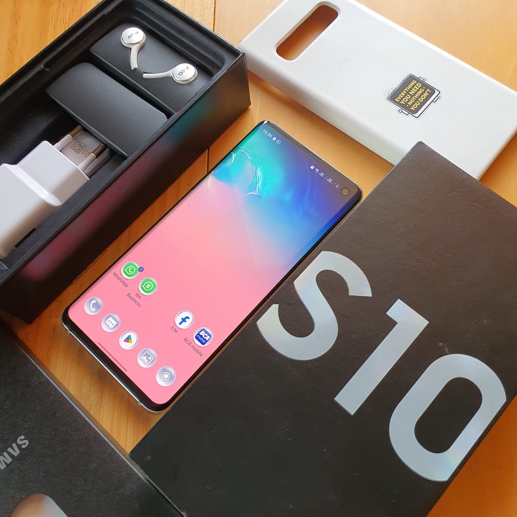 SAMSUNG S10 SECOND 8/128GB SEIN HANDPHONE SECOND HP SEKEN HP BEKAS HP MURAH