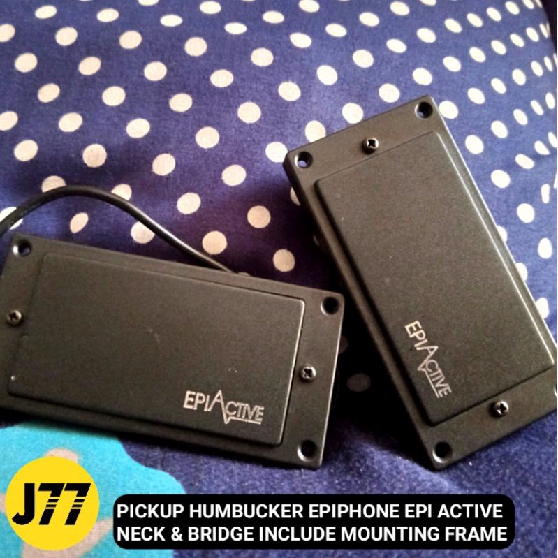 Pickup Gitar Elektrik Humbucker Epiphone Epi Active Neck Bridge