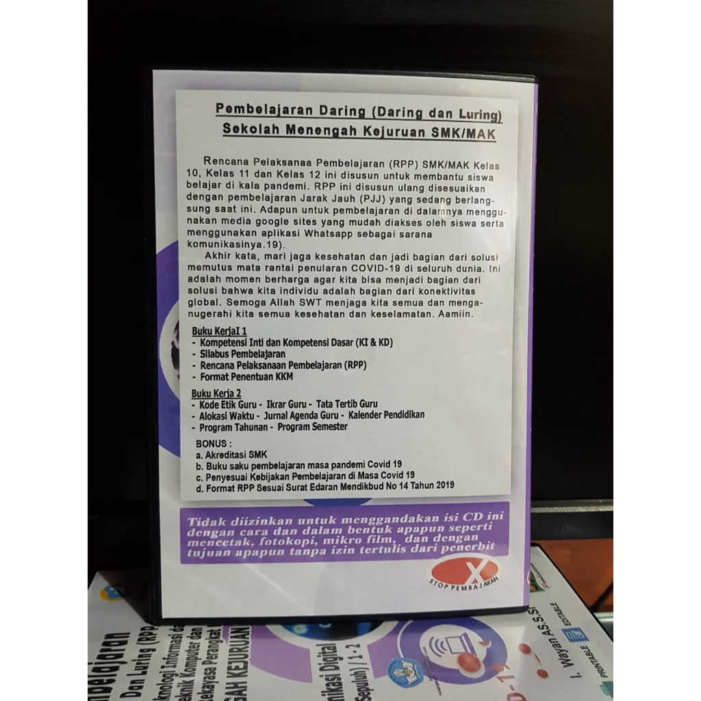 RPP 1 lembar daring dan Luring/Tatap muka, SMK Akuntansi, Mapel Praktikum Produk Kreatif dan Kewirausahaan(C3),kelas11,2semester