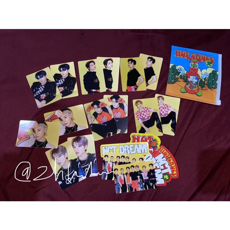 [READY STOCK] PC STICKER HOT SAUCE haechan jaemin renjun jeno mark jisung chenle