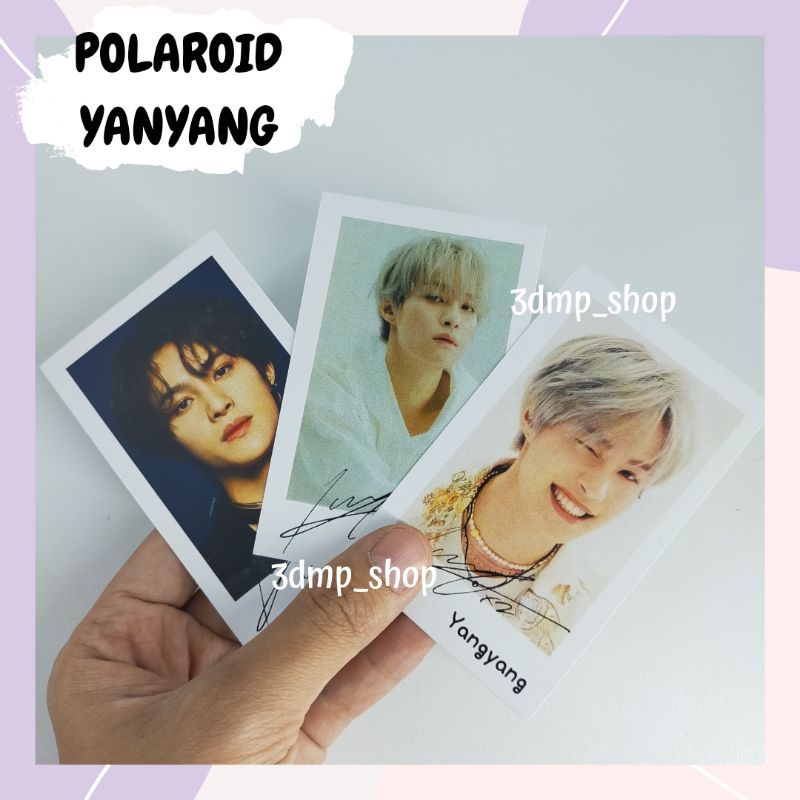 [10 Lembar] Polaroid NCT Wayv Yangyang Hendery lucas