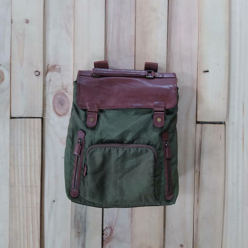 tas ransel vintage jadul monsac import