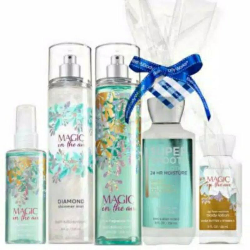 BATH &amp; BODY WORKS BBW MAGIC IN THE AIR SERIES MIST LOTION SHOWER GEL BODY CREAM HAND CREAM SHOWER GEL BODY CREAM LOTION MIST WASH WALLFLOWER ROOMSPRAY SCENTPORTABLE GENTLE GEL DEEP CLEANSING GENTLE FOAMING CREAMY LUXE