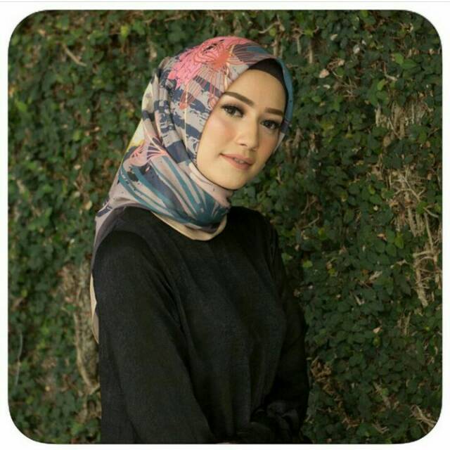 Nuna voal printed scarf by Mylady Hijab