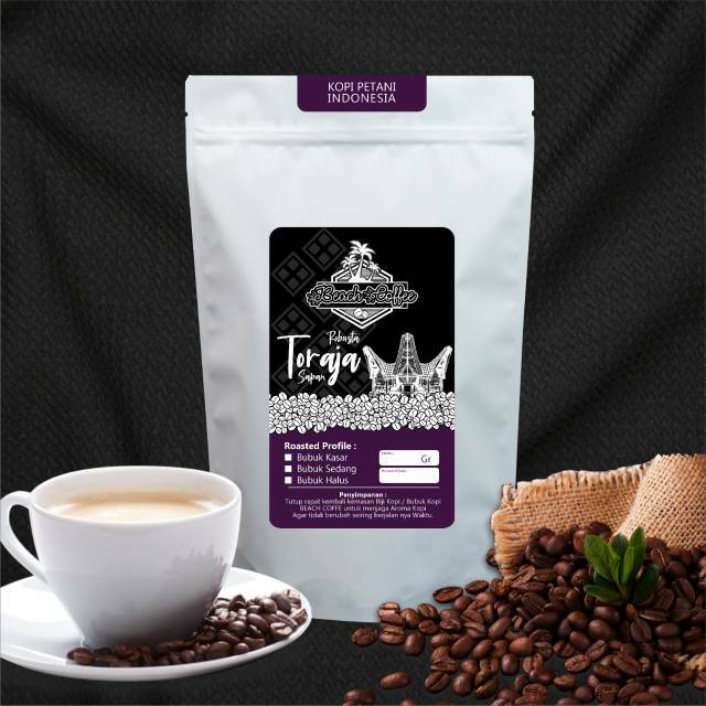 

Kopi Arabika Toraja 100 gram / Kopi Arabika Toraja Bubuk dan Biji Roasting