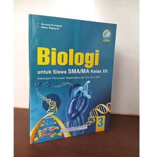 Jual Buku BIOLOGI SMA/MA Kelas XII Peminatan K-13 Edisi Revisi 2016 ...