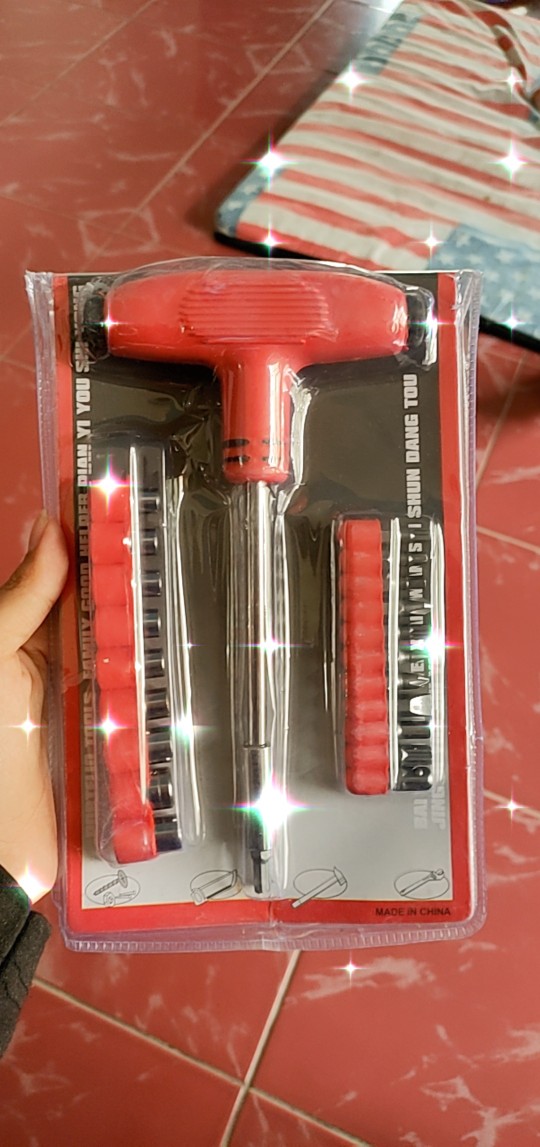 Obeng Multi Kunci Shock Mini 20 In 1 / Tools Kit