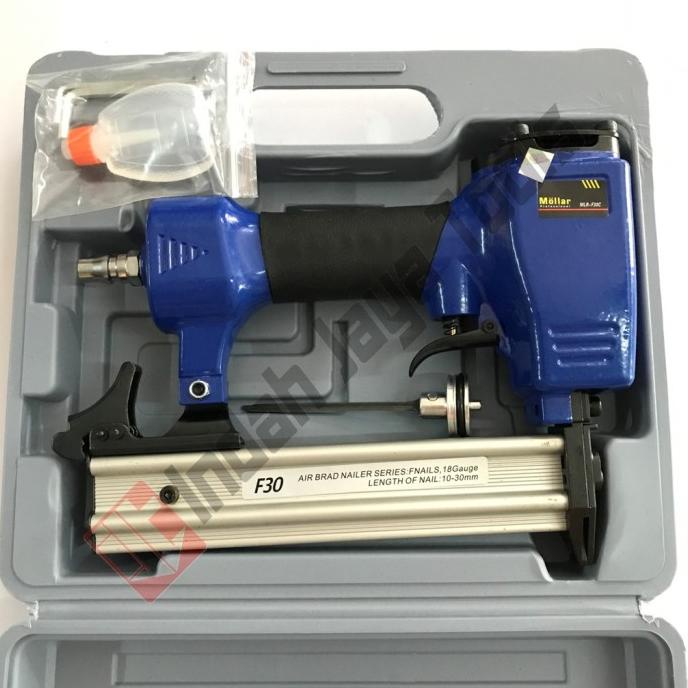 New Mollar Angin F30 Air Nailer F30 Mollar / Mesin Alat Paku Tembak