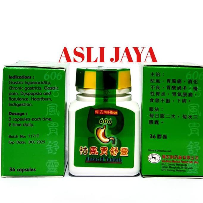 

Hbwan534- Vall-Boon 606 Antacid Tablet - Obat Maag,Nyeri & Asam Lambung Herbal 457S