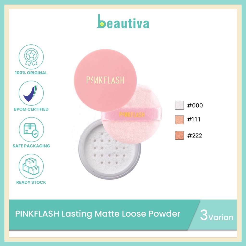 PINKFLASH Lasting Matte Loose Powder - Oil Controller Loose Powder